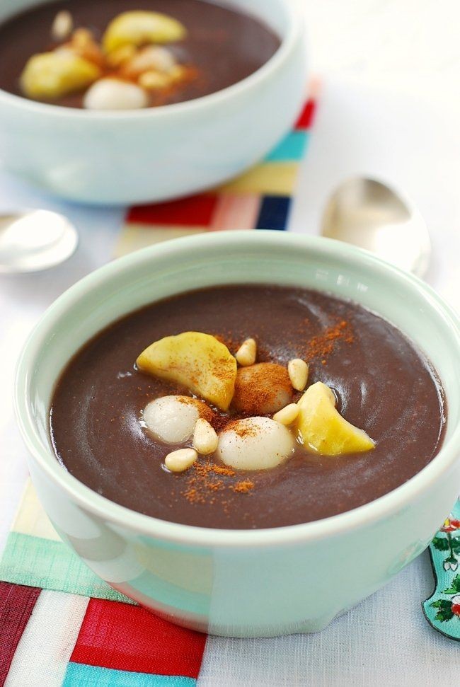 Red Bean Coconut Dessert Pudding