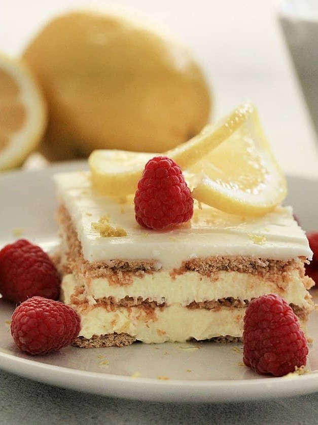 Easy Lemon No-Bake Layer Cake