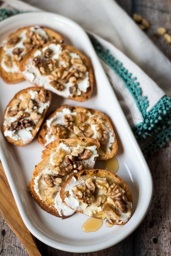 Autumn Apple and Honey Goat Cheese Delight