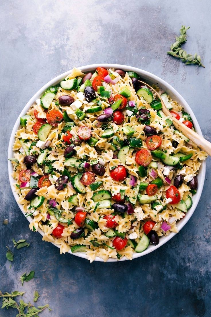 Tuscan Pasta Salad Recipe