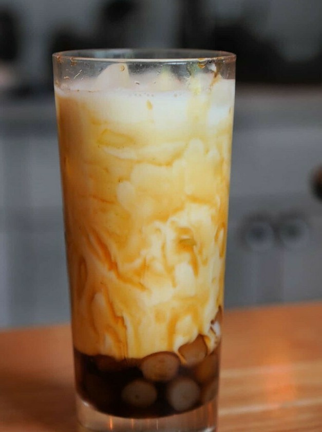 Homemade Rice Paper Boba Delight