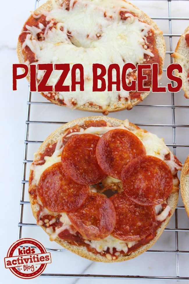 Pizza Bagel Mashup Recipe