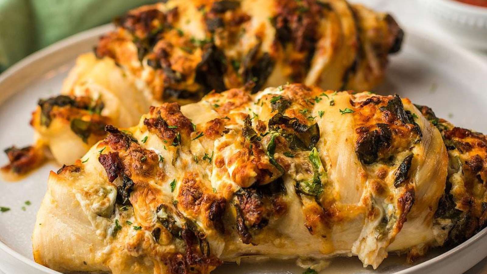 Creamy Air-Fried Bacon Chicken Delight