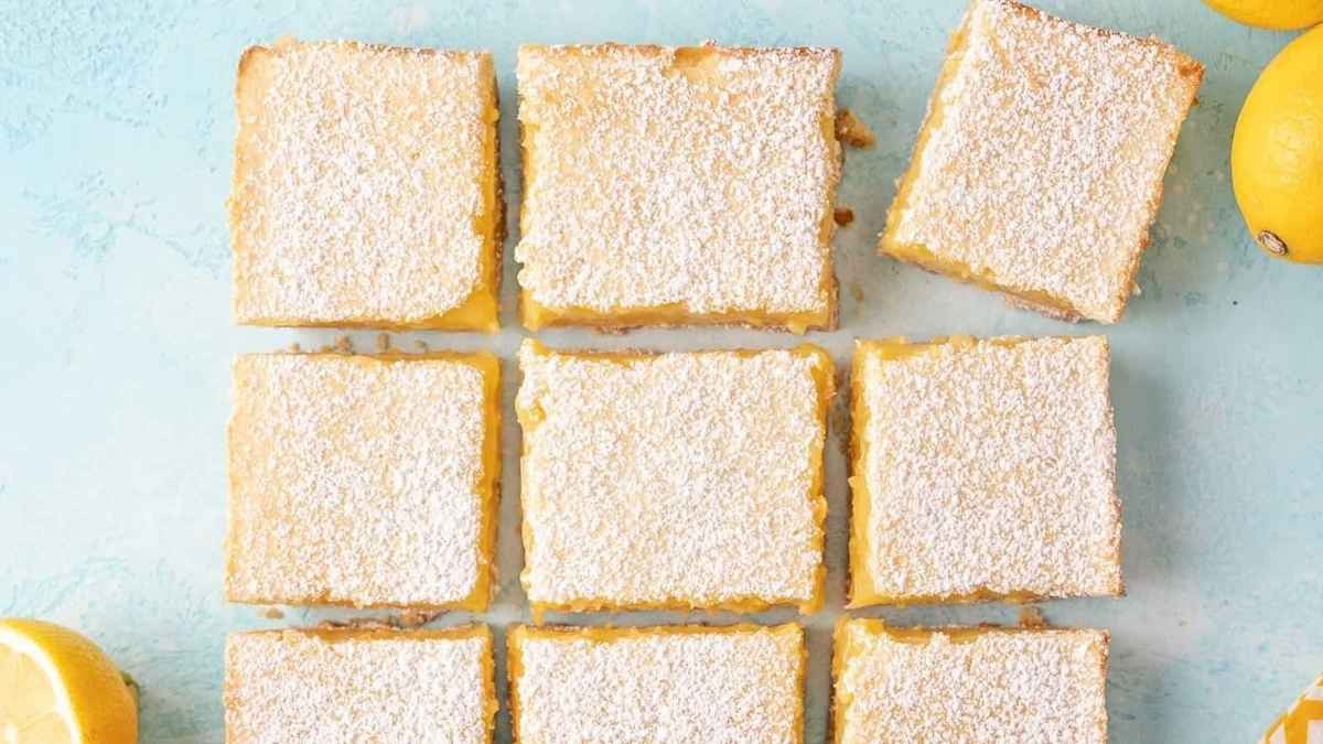 Citrus Sunshine Bars Delight