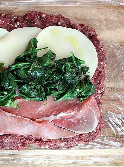 Venison Roll-ups with Prosciutto & Cheese