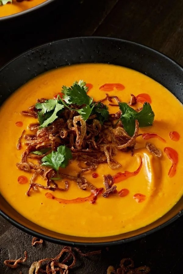 Carrot Ginger Soup Delights