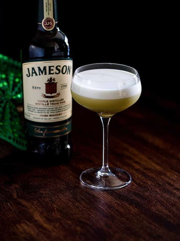 Matcha Meets Irish Whiskey in a Green Cocktail