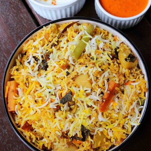 Tangy Tamarind Rice with Coconut Flavor