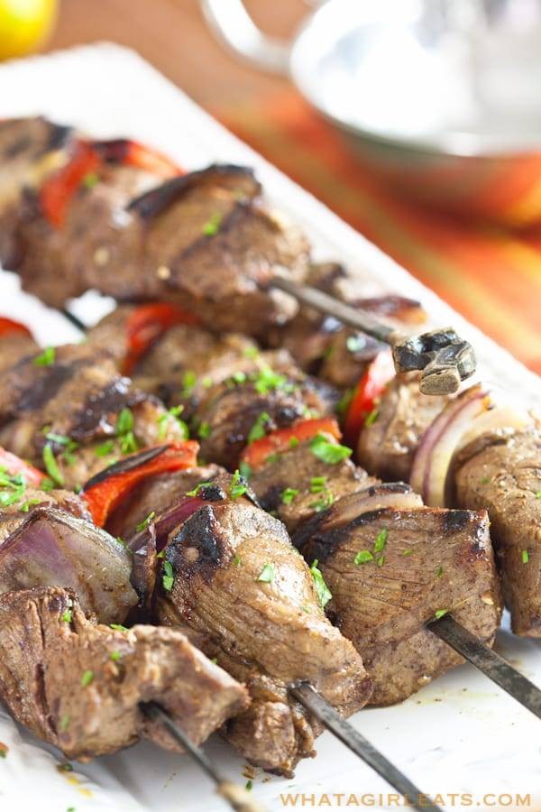 Spiced Beef Kebabs for a Summer Grill