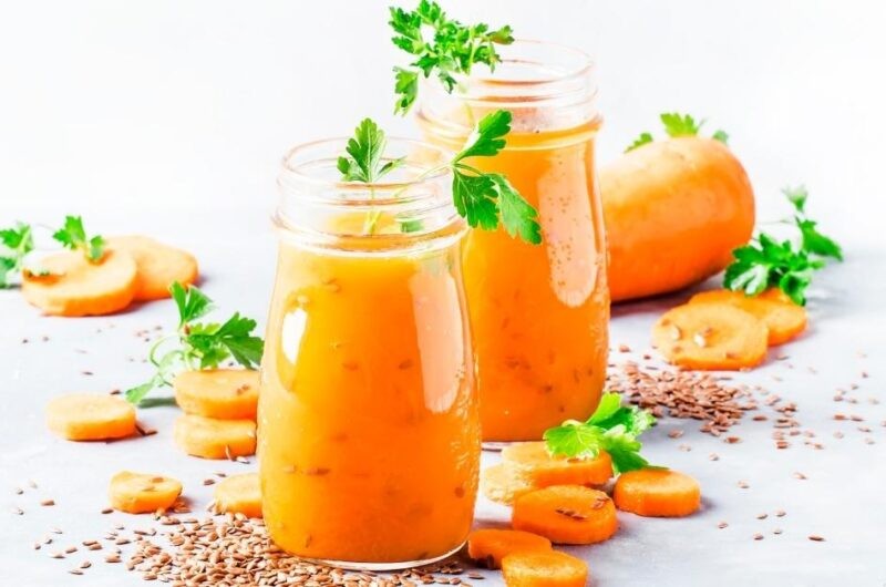 Peach Carrot Smoothie