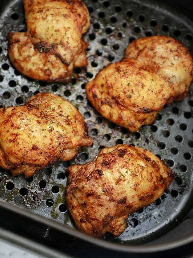 Crispy Air Fryer Chicken Thigh Delights