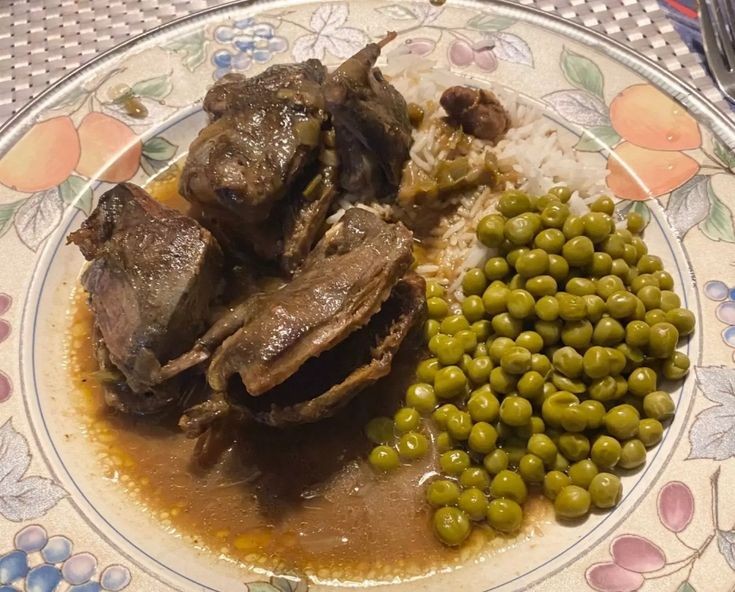 Roasted Doves in Rich Brown Gravy