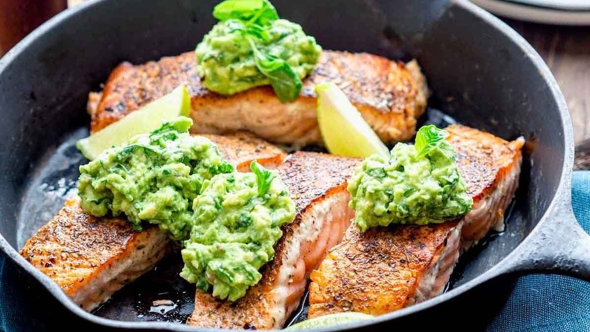 Quick Pan-Seared Salmon with Fresh Flair