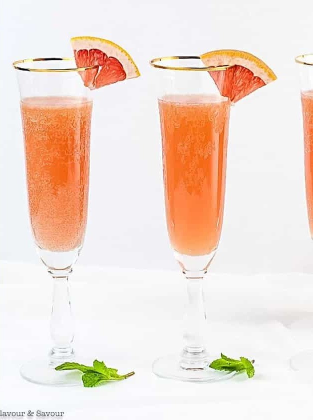 Grapefruit Ginger Spritzer without the Sugar