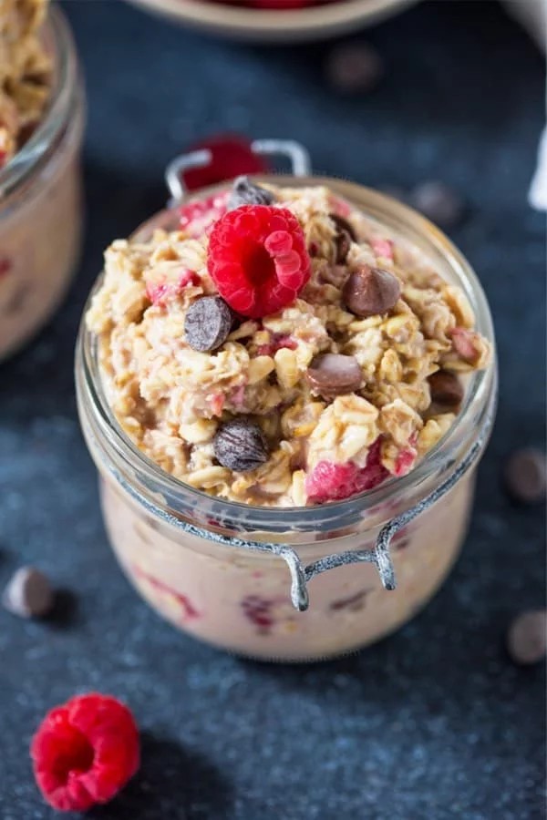 Dark Chocolate Raspberry Treats by Annie