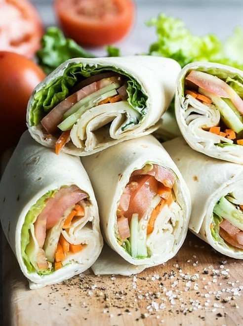 Customizable Veggie Delight Wrap