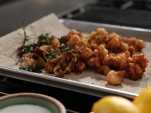 Crispy Rock Shrimp in Coriander Batter
