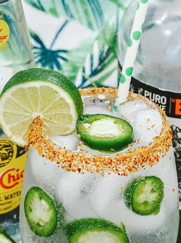 Tequila Frenzy with Jalapeño Twist