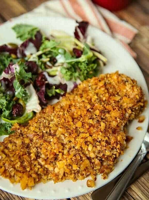 Paleo Chicken Almond Crust Delight