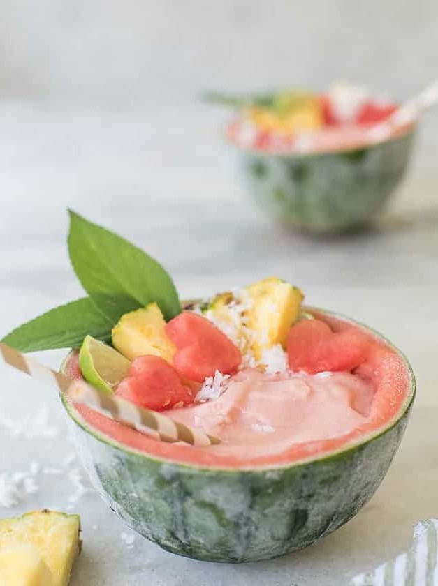 Summer Watermelon Piña Colada Delight
