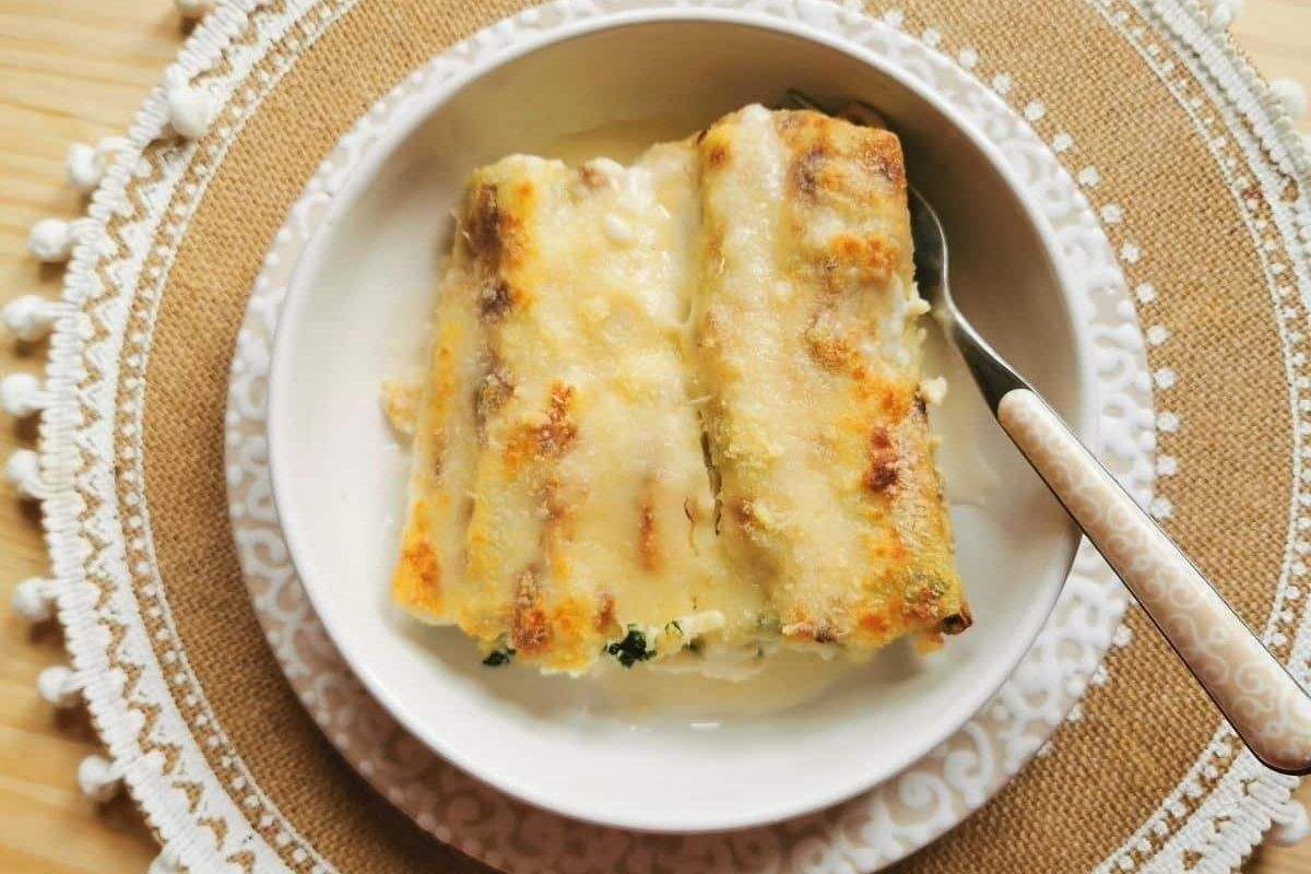 Italian-Style Stuffed Cannelloni Recipe
