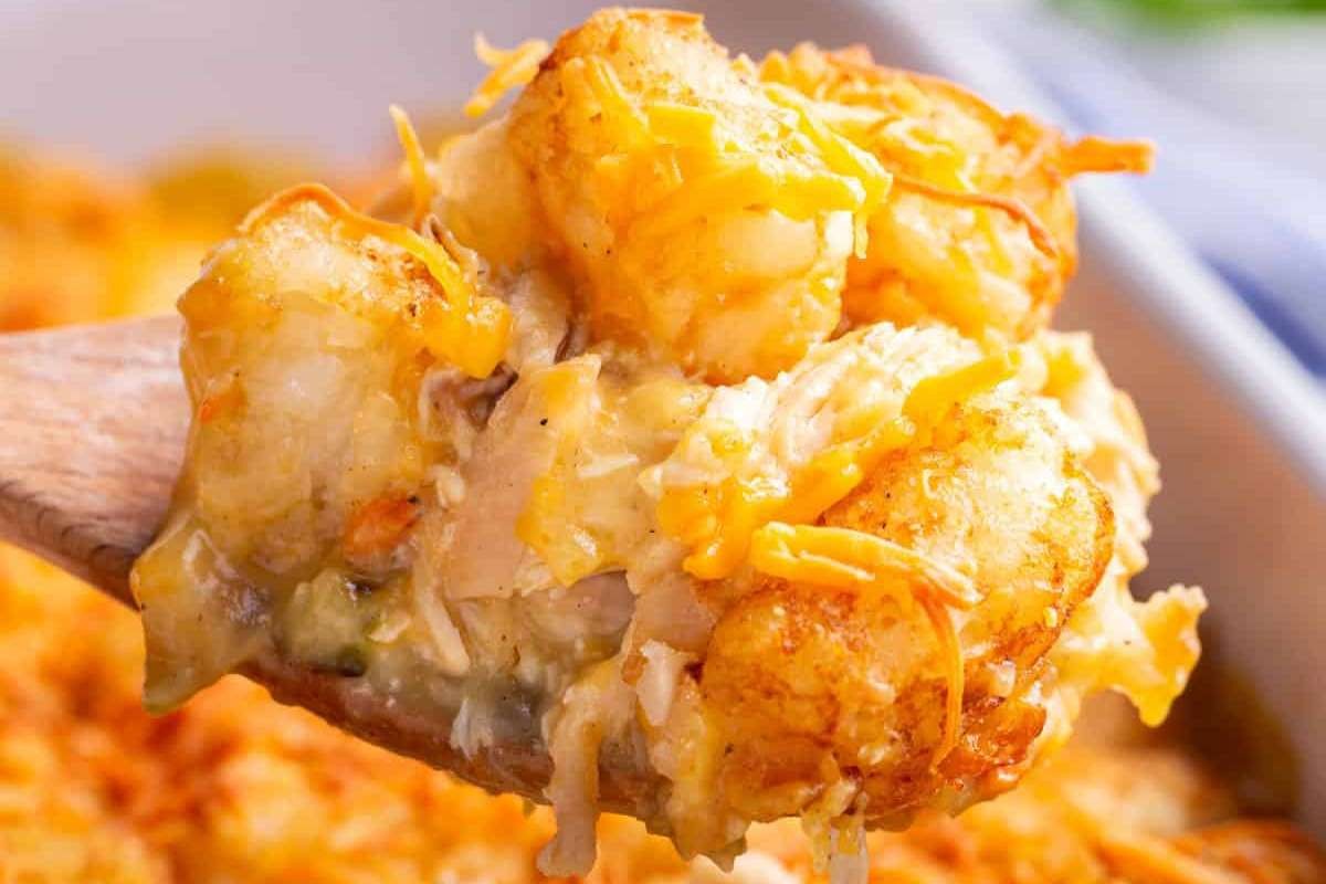 Twisted Tater Tot Chicken Delight