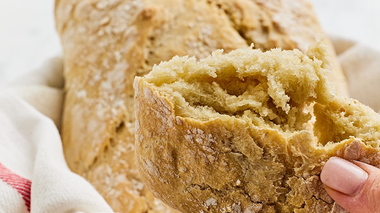 Quick 3-Ingredient Homemade Bread Recipe