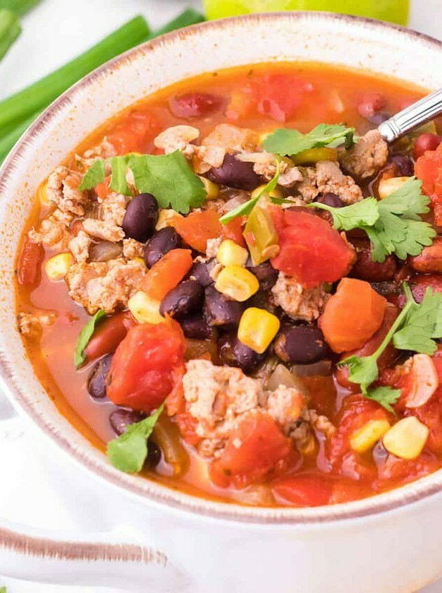 Taco Soup for Low-Calorie Weight Loss