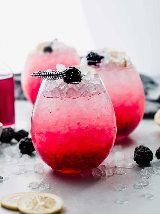 Oregon Blackberry Gin Sparkler