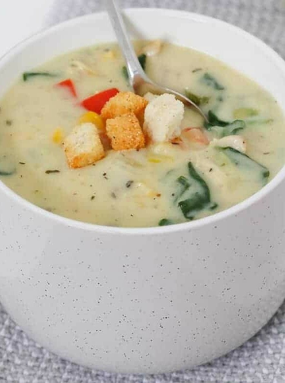 Hearty Chicken Soup with Fresh Twist
