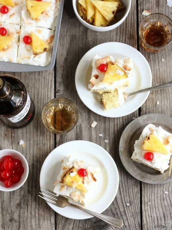 Coconut Pineapple Tres Leches Delight
