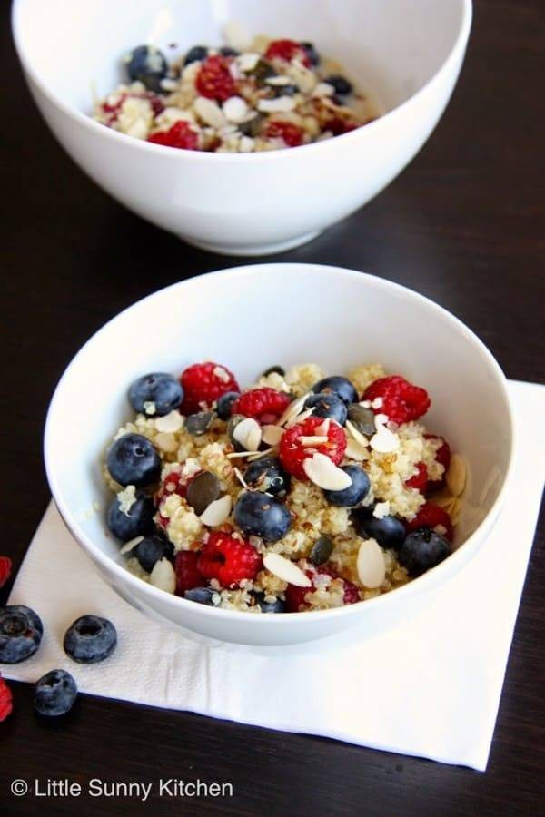 Quinoa Berry Bliss Morning Bowl