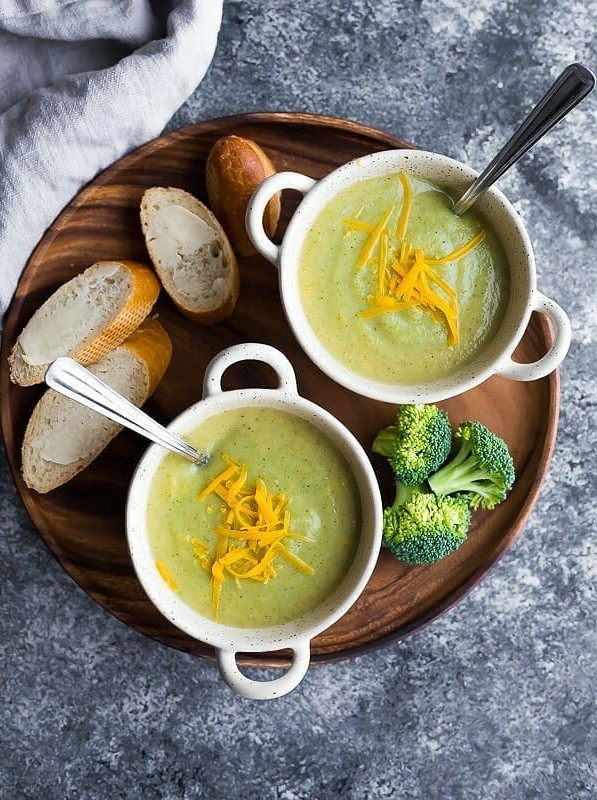 Creamy Broccoli Soup with a Twist
