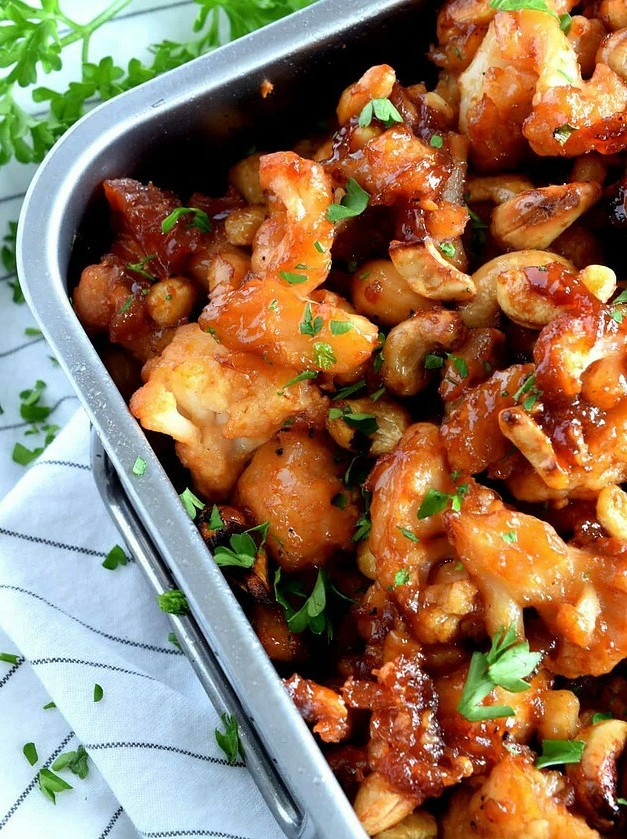 Cauliflower Cashew Delight Reimagines Takeout Classic