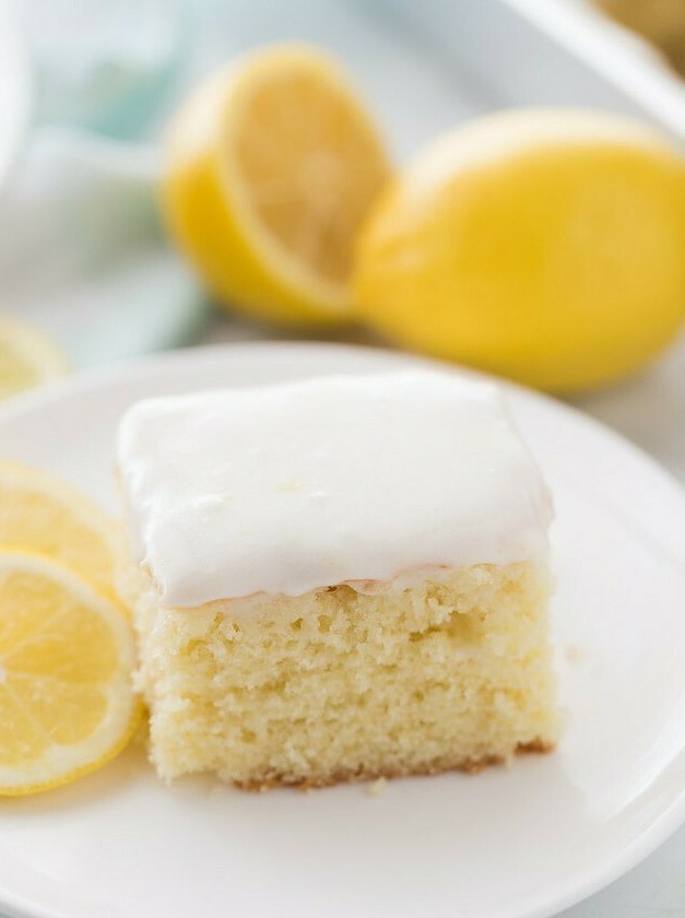 Lemon Sunshine Cake Recipe