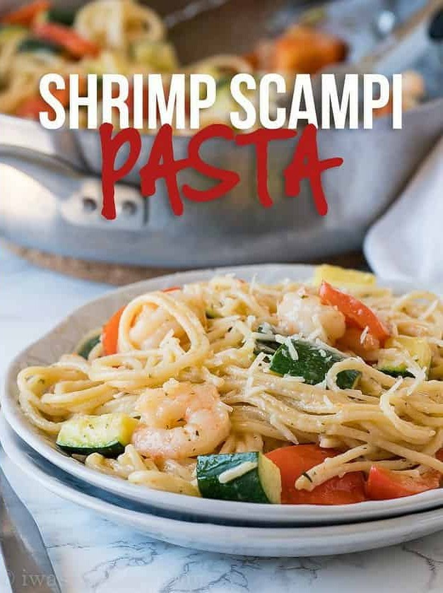 SeaPak Shrimp Scampi Zucchini Pasta Delight