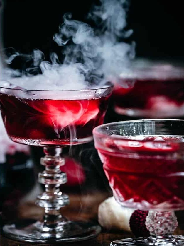 Tart Cherry Temptation in a Glass