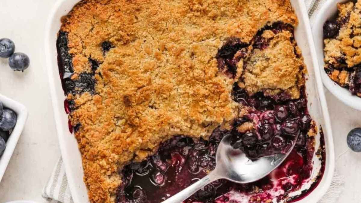 Sweet Blueberry Topping Delight