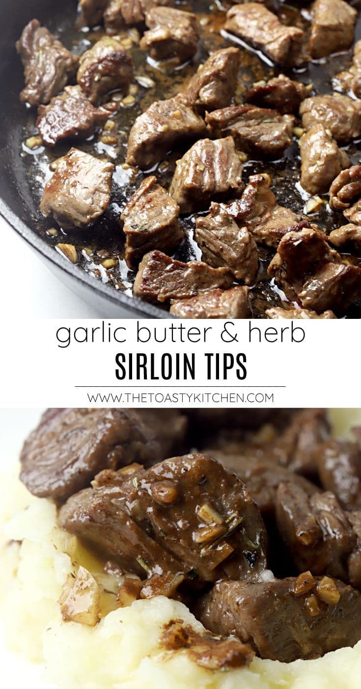 Italian Seasoned Garlic Steak Bites