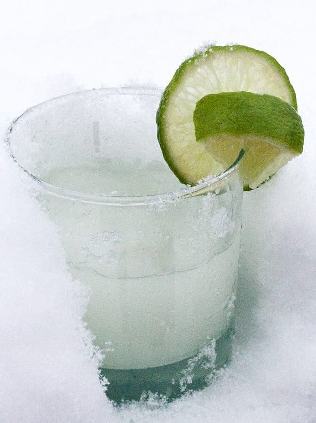 Snowy Twist on a Classic Cocktail