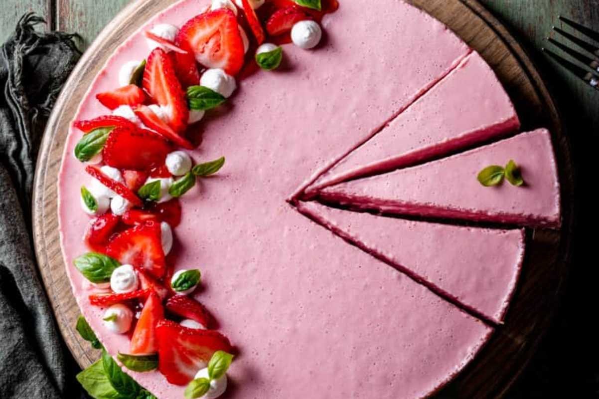 Summer Strawberry Basil Dessert Delight