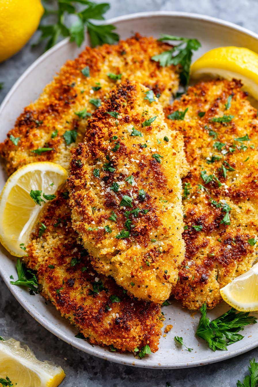 Air Fryer Chicken Cutlet Recipe
