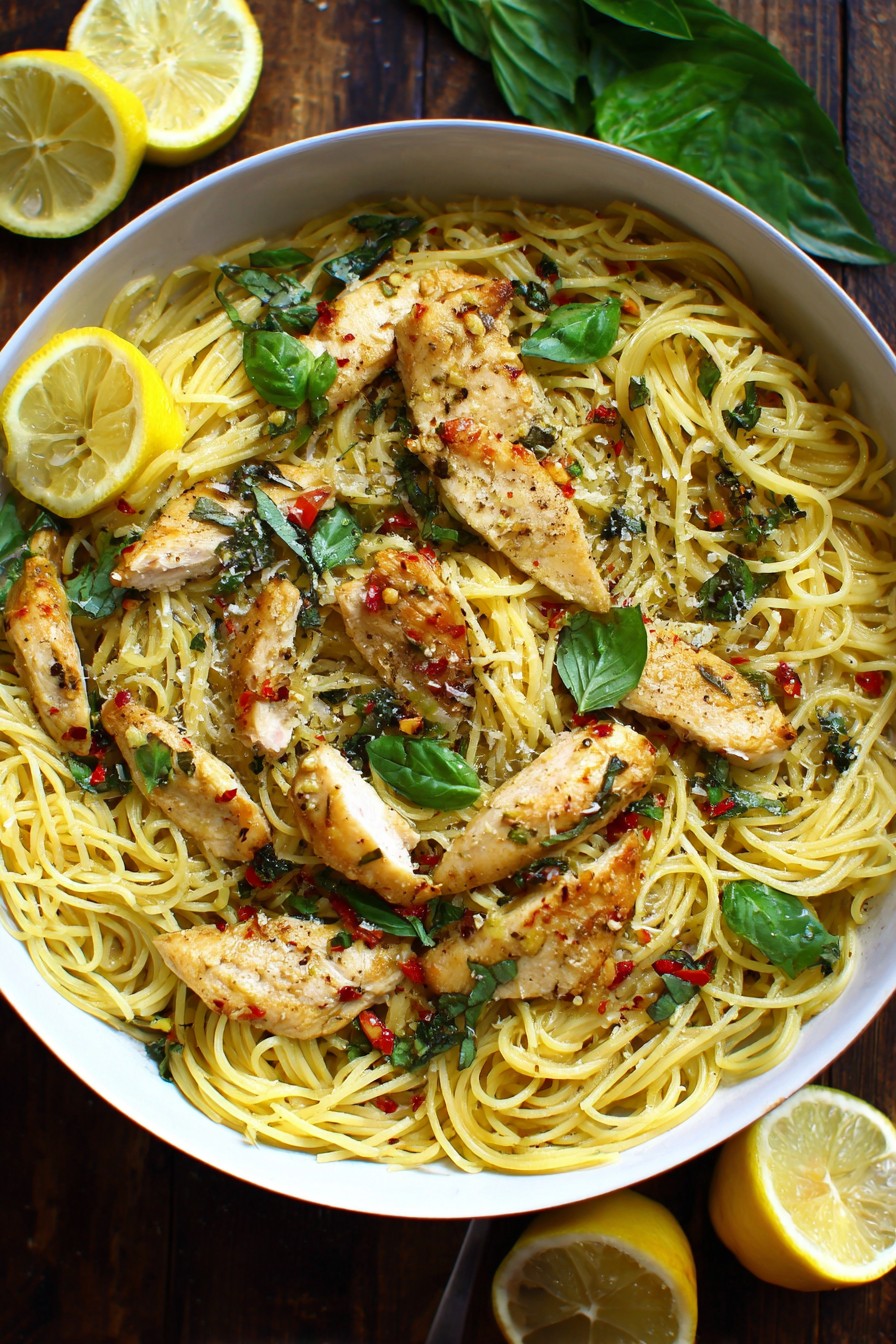 Angel Hair Pasta With Chicken Recipe