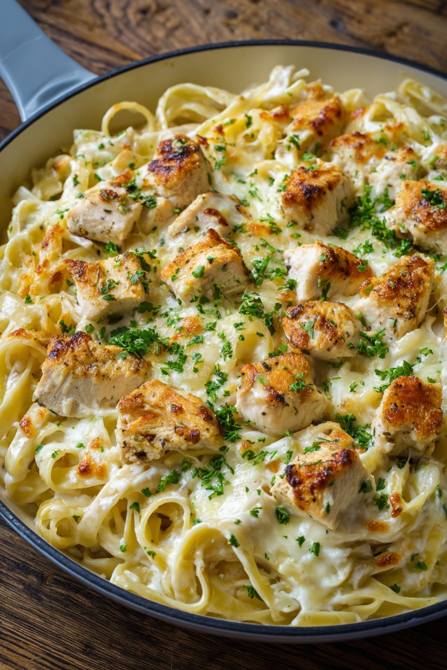 Baked Chicken Alfredo Recipe
