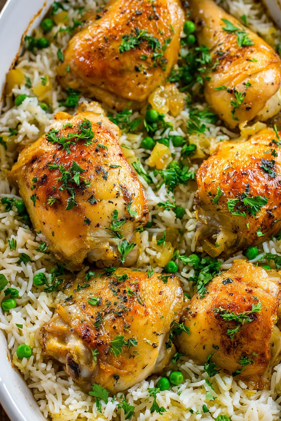 Baked Chicken And Rice Casserole Recipe