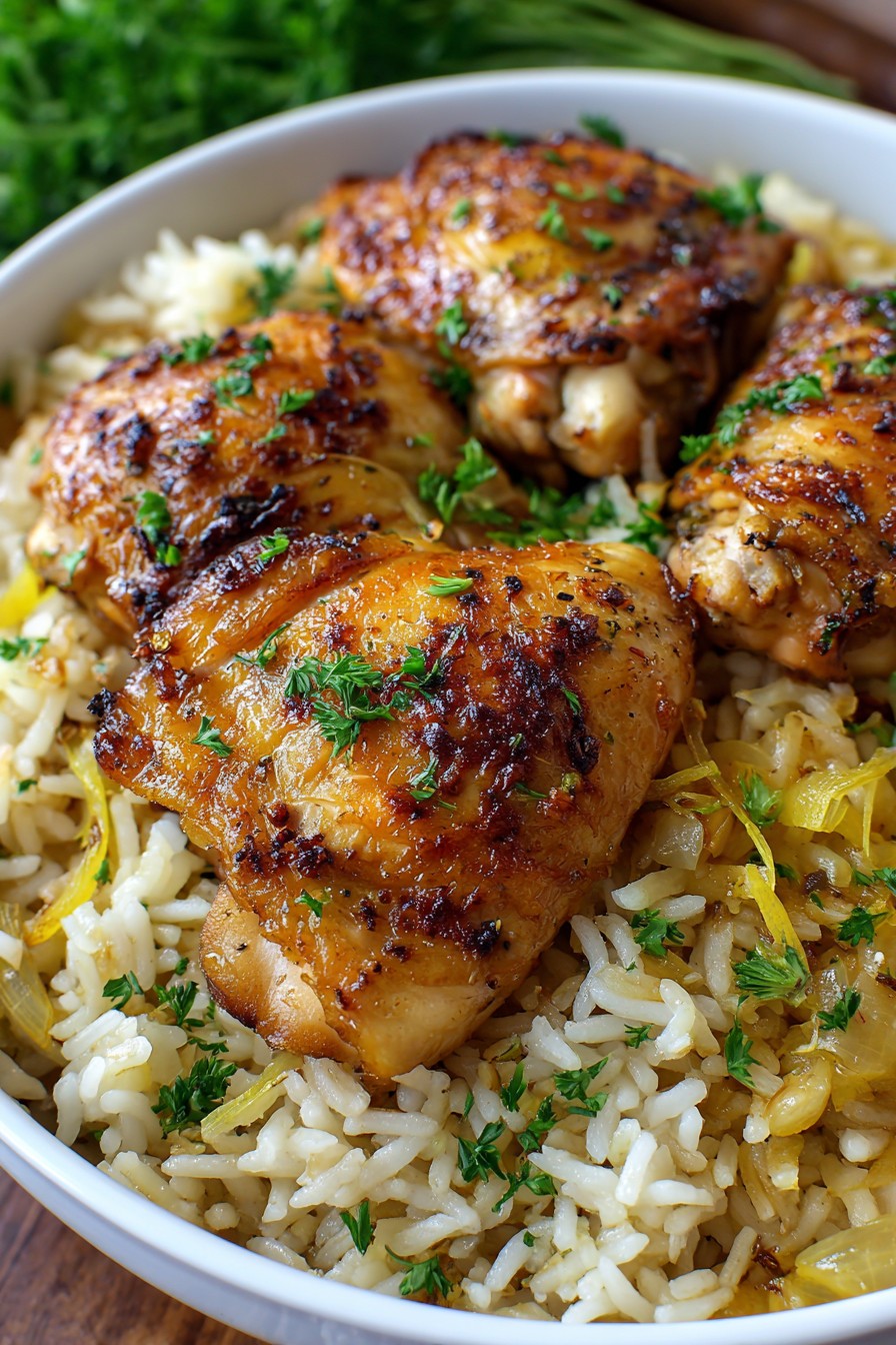 Baked Chicken And Rice Recipe