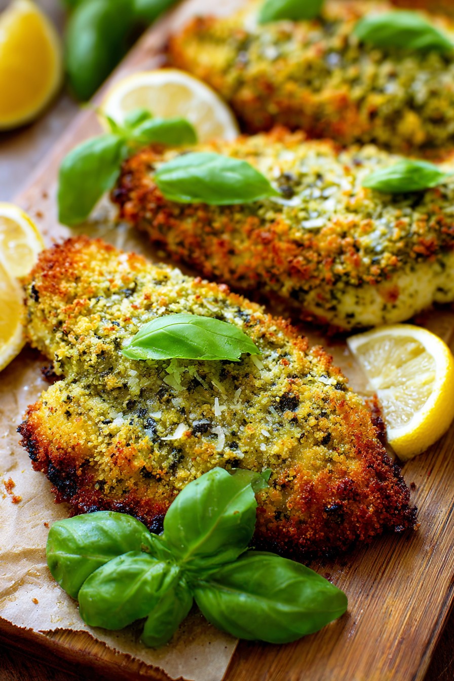 Baked Chicken Pesto Recipe