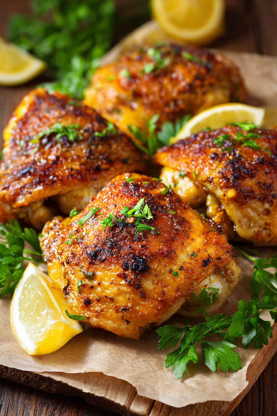 Baked Chicken Thighs Recipe