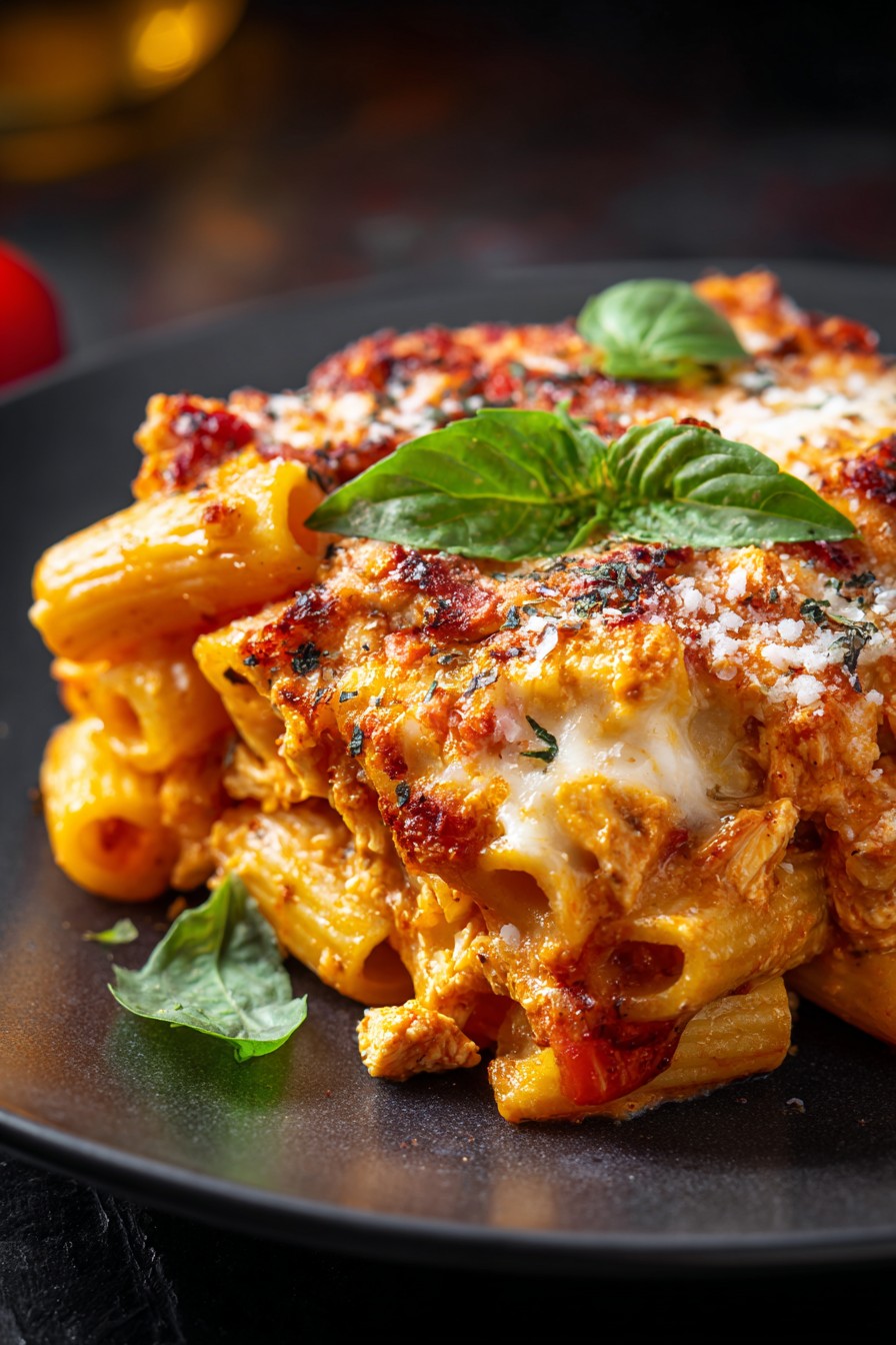 Baked Ziti With Chicken Recipe