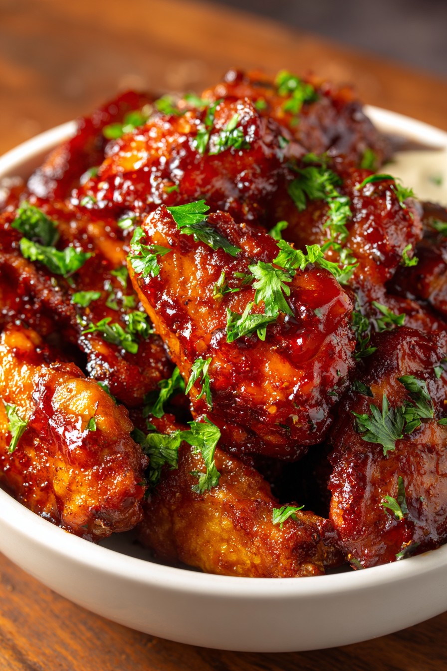 Boneless Bbq Wings Recipe